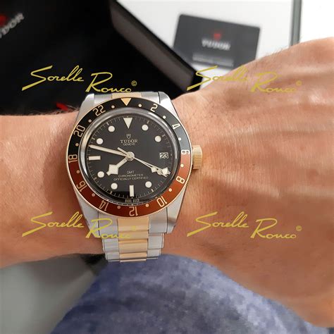 tudor automatico acciaio e oro|Acquista Tudor Black Bay GMT su Chrono24.